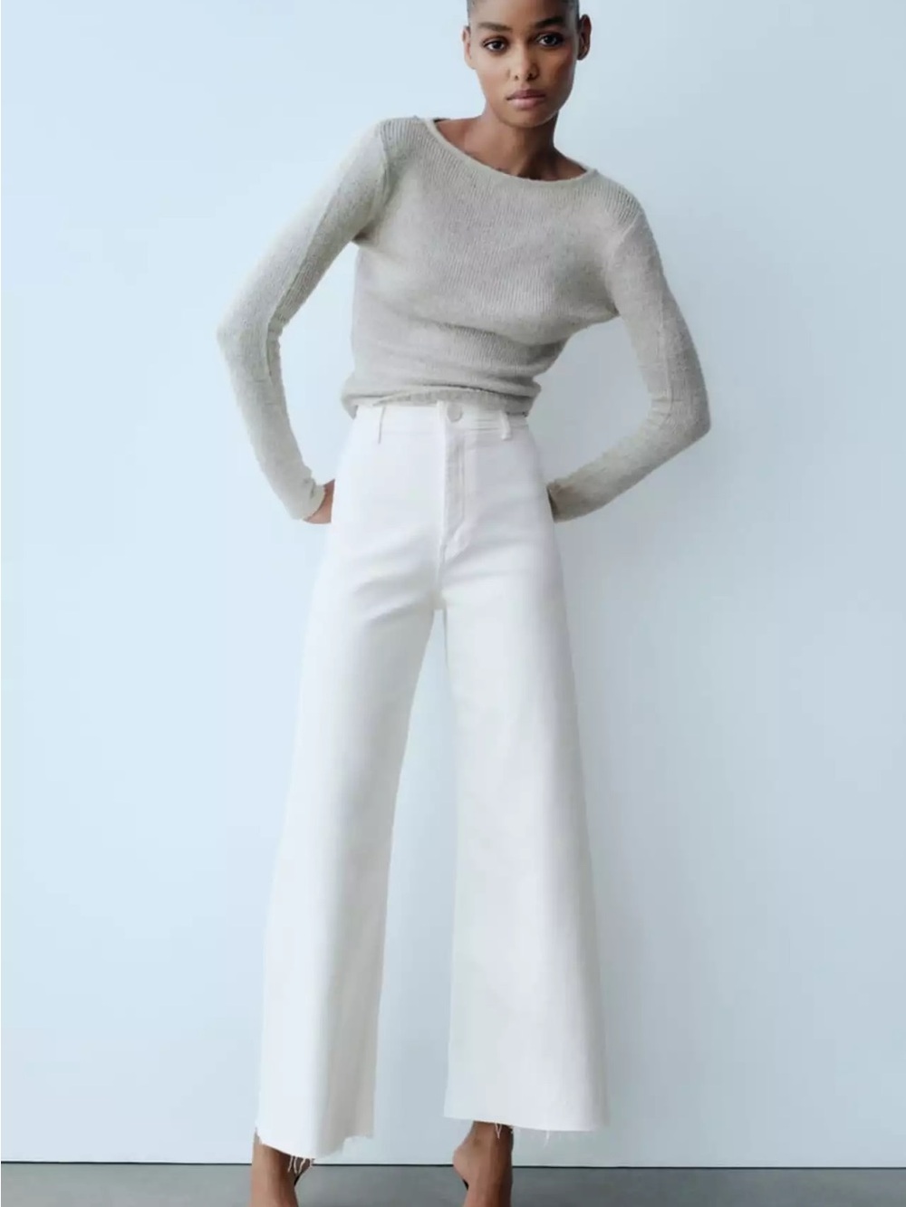 Zara Marine Straight Jeans